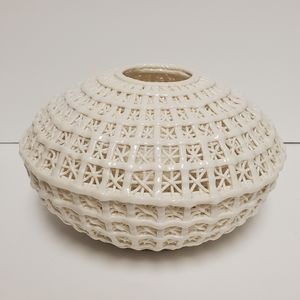 Cyan Design Porcelain Lattice Basket